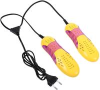 Asciuga Scarpe Elettrico Portatile, 10W, Giallo, Riscaldatore Sterilizzatore Deo
