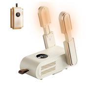 Asciuga Scarpe Pieghevole, Asciuga Scarpe Elettrico Pieghevole Pieghevole Con Blu-Ray/3 Modalità Timer, Asciugatore per Guanti Da Boxe Per Scarponi Da Sci Scarpe per Bambini