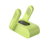 Asciuga scarpe portatile Asciuga scarponi pieghevole con timer e rastrelliera regolabile a 360° Scalda scarpe silenzioso con compresse per aromaterapia per stivali e guanti da lavoro