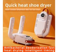 Asciuga scarpe Smart Timer, asciugascarpe telescopico regolabile, asciugatura rapida, deodorante, Sterile