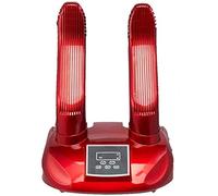 ,Asciuga scarponi, timer, guanti, asciuga scarponi ad aria forzata, portatile, regolabile, su rack-rosso meccanico 29x22,5x41,5 cm (11x9x16 pollici) (Rosso Intelligente)