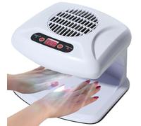 Asciuga Unghie, Asciugatore per unghie ad aria per e piedi 300 W Ventilatore per unghie ad aria per smalto normale con caldo e freddo, uso automatico