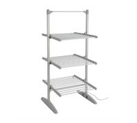 Asciugabiancheria Pieghevole Riscaldata Con Stendibiancheria Elettrico Verticale A 3 Livelli Asciugatura Ad Alta Efficienza