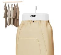 Asciugabiancheria Portatile - Asciugabiancheria da Viaggio Portatile | Con Timer e Copertura Antipolvere Asciugatrice Pieghevole per Interni Dormitorio Cucina Appartamento Bagno Balcone Lavanderia Arm