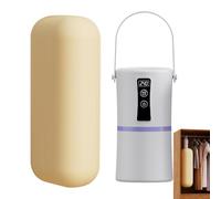 Asciugabiancheria Portatile Asciugatrice Elettrica Silenziosa con Timer | 220V Asciugabiancheria Per Armadio per Viaggio Appartamento Studentato Camper Autocamera Casa Camera Armadio