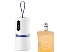 Asciugabiancheria portatile con timer, asciugatrice per internato con timer, asciugatura silenziosa con timer per appartamento, internato, , balcone, viaggio e bagno