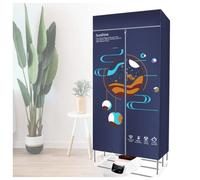 Asciugabiancheria Riscaldata Pieghevole di Grande capacità, Stendibiancheria a Temperatura Costante Intelligente Multi-Velocità Elettrico, Touch Screen a Risparmio Energetico Asciugatrice Elettrica a Risparmio Energetico,B