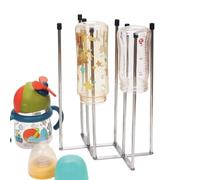Asciugabottiglie con Supporto Porta Tazze Da Scolare Con 8 Pieghevoli In