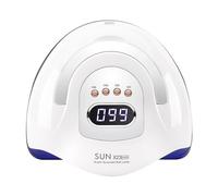 Asciugacapelli 380 W, lampada UV LED per unghie, 81, asciugatura per smalto gel, manicure con sensore intelligente automatico, nail art(X23)