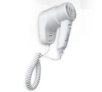 Moel 720 Furbi Bianco Asciugacapelli da Muro 1050W con Presa per Rasoio