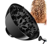 Asciugacapelli Accessorio | Diffusore universale leggero e professionale, pettine per asciugacapelli | per salone casa acconciatura Brushing riccio liscio viaggio acconciatura cura
