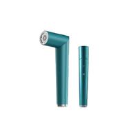 Asciugacapelli ad alta velocità, asciugacapelli senza fili, asciugatura rapida, silenzioso, presa d'aria verso il basso, asciugacapelli da viaggio per donne, bambini, campeggio, spiaggia(Green)