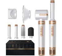 Asciugacapelli Air Styler 7 IN 1, 2024 NEW 110000 GIRI/MIN Asciugacapelli Multifunzione Con Spazzola Lisciante, Ferro Arricciacapelli ad aria Calda, Styling Arricciatura Raddrizzamento