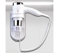 DCG HTW1028 Asciugacapelli da parete phon albergo palestra 1600 W - Rotex