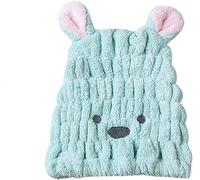 Asciugacapelli Asciugacapelli Cappello asciutto Asciugamano per capelli ad asciugatura rapida Cuffia da doccia Cuffia asciugamano forte assorbimento d'acqua dopo il bagno Capelli morbidi turbante