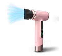 Asciugacapelli, Asciugacapelli con Bocchetta Rotante a 360°, Asciugacapelli da Viaggio con Ricarica USB, 200 W per Asciugatura Rapida con Modalità di Soffio a 3 Temperature per