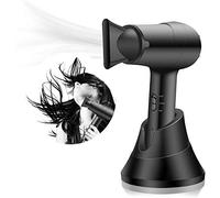 asciugacapelli, Asciugacapelli wireless, asciugacapelli portatile senza fili con base di ricarica, vento caldo e freddo for viaggi/esterni/casa