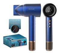 Cecotec Asciugacapelli IoniCare RockStar Nano IonTech Blue. Asciugacapelli con Plasma, 110000 giri/min, Schermo, Controllo Intelligente del Calore, 3 Temperature, Funzione Memoria