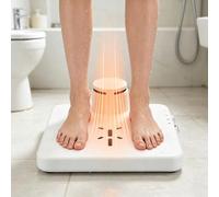Asciugacapelli Compatto, Asciugacapelli Completo da 960 W for Dopo Doccia con Aria Fredda/Calda e 2 velocità del Vento, Interruttore a Pressione, Asciuga Piedi for Bagno