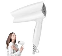 Asciugacapelli Compatto Da Viaggio - Asciugacapelli Pieghevole, Piccolo Asciugacapelli Portatile Pieghevole 220 V | Abbassare Il Motore Senza Spazzola Asciugacapelli Camera Da Letto Ione Negativo