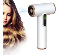 Asciugacapelli Cordless Ricaricabile USB Type-C con Aria Calda/Fredda, Asciugacapelli Portatile a Bassa Temperatura, Asciugacapelli con Batteria da 15000 mAh Regali per Donne Mamme e Ragazze