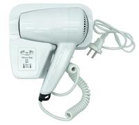 Asciugacapelli da Parete 1200W Phon a Muro Per Alberghi B&B Spogliatoi Con Presa