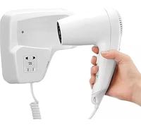 ASCIUGACAPELLI DA PARETE PROFESSIONALE DA 1300W PHON A MURO PER HOTEL PALESTRA