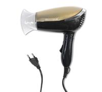 Asciugacapelli da viaggio 650w pieghevole phon capelli con beccuccio precisione