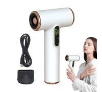 Asciugacapelli da viaggio, batteria da 15000 mAh, asciugatura rapida, per donne, uomini, bambini, adulti, amici, famiglia, casa, dormitorio, viaggi, hotel