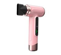 Zialofi Asciugacapelli Elettrico, Strumento per Acconciature con soffiatore d'Aria, asciugacapelli Leggero per dormitori d'albergo, Capelli Ricci da Donna, Rosa