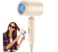 Asciugacapelli - Fon Potente con Doppio Motore - Accessori Styling Pieghevoli e Portatili a Basso Rumore per Casa, Viaggi, Uomo e Donna