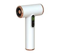 Asciugacapelli ionici a cordone asciugacapelli USB ricaricati con schermo digitale, asciugacapelli da viaggio portatile per donne spiagge da campeggio all'aperto