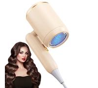 Asciugacapelli Ionico 2400W con Borsa da viaggio [Leggero, Alta Velocità & Piegevole] Set per Acconciature con Concentratore/Diffusore/Pettine per volume, Phon Capelli a Temperatura Costante