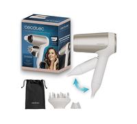 Asciugacapelli ionico CECOTEC IoniCare Power&Go Heaven Champagne, Potenza 2400 W, Livelli di temperatura 3, Tecnologia a ioni, Attacco diffusore