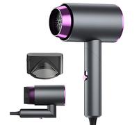 Asciugacapelli Ionico, NAVESO Phon da Viaggio Potente, Phone Capelli, Hair Dryer, Phon da Viaggio Pieghevole con 3 Impostazioni di Temperatura Livelli e Riduzione del Rumore a 6 Livelli per Casa