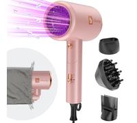 Asciugacapelli ionico Phon Capelli 2400W, 150000U/min/26 m/s/Borsa viaggio