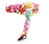 Asciugacapelli LIM HAIR VR 4.0 PROFESSIONALE con motivo fantasia 2000 W TOURMALINE IONICO, 3 metri cavo, 2 ugelli. Opzione PACK (fiori, asciugacapelli)