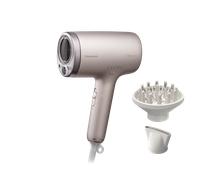 Panasonic EH-NA9N-E825 Asciugacapelli Nanoe e Ioni Minerali, Anti-Danneggiamento, Asciugatura Rapida, Rilevamento Intelligente,Modalità Cuoio Capelluto e Pelle, Beccuccio Concentratore, 1600W, Greige