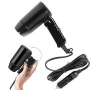Asciugacapelli Per Capelli - Asciugatrice Per Auto Per Capelli | Assiccante Per Viaggi, Asciugatrici A Pieghe Calde E Fredde A 12 V, Portatili Styling Strumento Asciugacapelli Per Viaggi, Automob