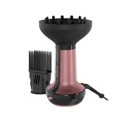 Taurus - Diffusore Aria Calda Curly 800W | Per Capelli Ricci | Ionic Care | Rivestimento in Ceramica | 3 Temperature e Velocità | Anti-Crespo | Accessori Inclusi