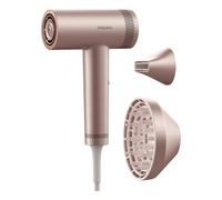 Asciugacapelli Philips 8000 Series BHD837/10 Ionico Compatto 1400W Con Accessori Champagne