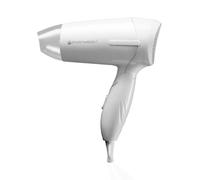 Asciugacapelli Phon da Viaggio Pieghevole Bianco 1200 Watt
