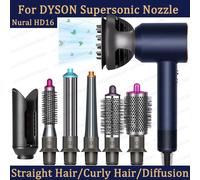 Asciugacapelli Piastra per capelli automatica Ugello arricciacapelli per Dyson Supersonic HD16 Nural Accessori Ugello per diffusione pettine a cilindro