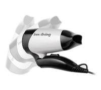 Asciugacapelli Pieghevole da Viaggio 1200W 2 Velocità e Temperatura regolabile