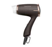Asciugacapelli pieghevole ProfiCare | Asciugacapelli 1400 W | salvaspazio con impugnatura pieghevole | styler compatto | 2 livelli | livello freddo per fissare lo styling | PC-HT 3009 marrone