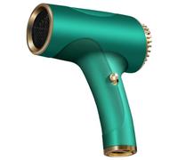 Asciugacapelli portatile, asciugacapelli 2 in 1 ricaricabile tramite USB ad asciugatura rapida, soffiatore d'aria caldo-freddo, asciugacapelli portatile senza fili per viaggi(Green)