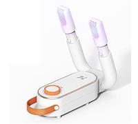 Asciugacapelli portatile con controllo intelligente della temperatura e timer, scaldino per stivali da lavoro, design ignifugo, elimina i cattivi odori