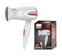 Asciugacapelli Professionale 1300W con 2 Velocita Temperatura Manico Pieghevole