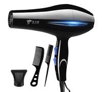 Asciugacapelli Professionale 2200W Potente Regolazione Calda/Fredda Ionica