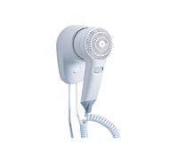 Asciugacapelli Professionale da Parete Pro-Excel Ionic 13,2x7,5xh25 cm 1800 Watts per Hotel, uso professionale e non, per hotel , casa , professionisti grigio bianco